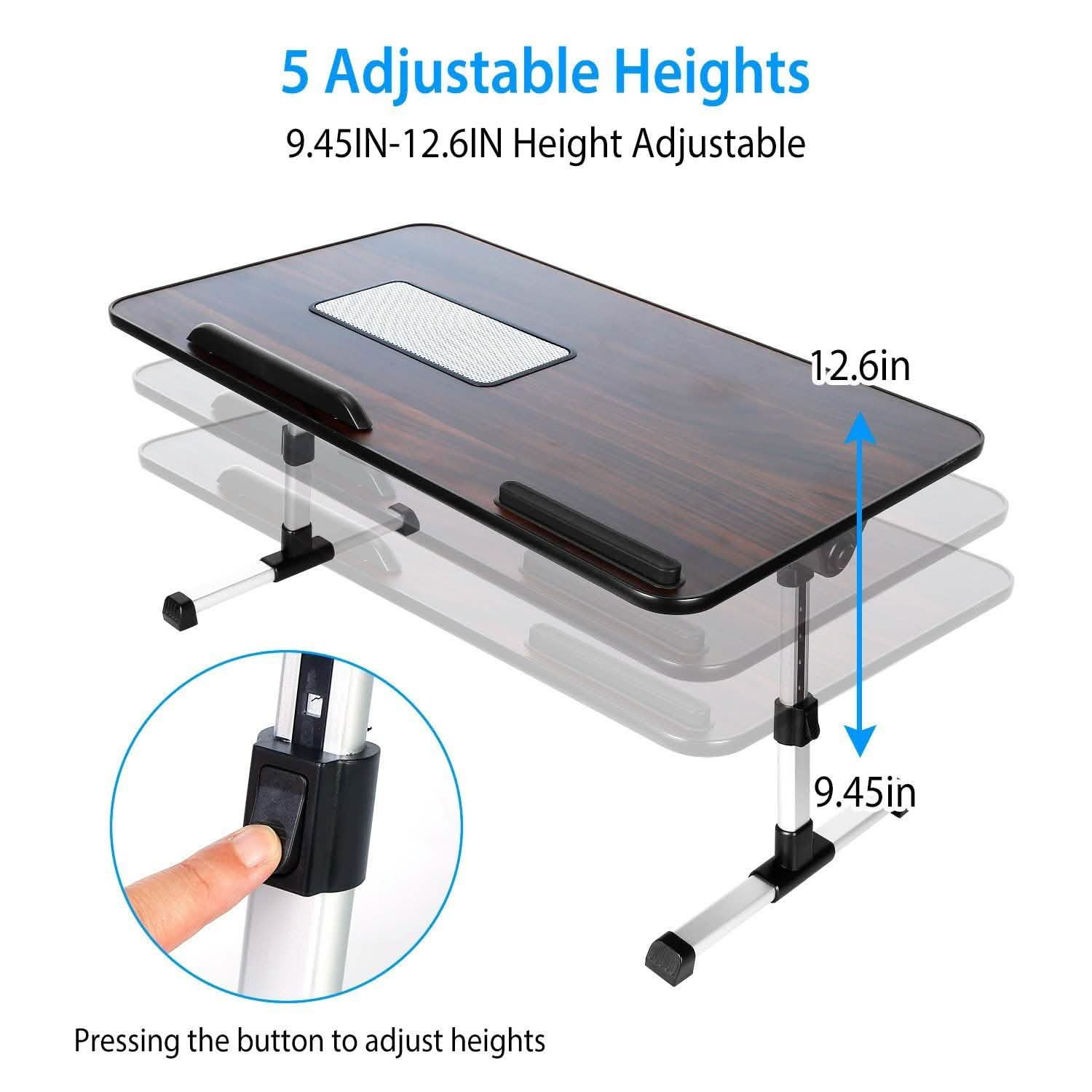 Foldable Laptop Stand Desk Height