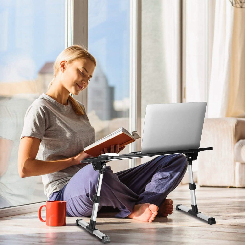 折りたたみ式ノートパソコンスタンド 高さ角度調整可能
