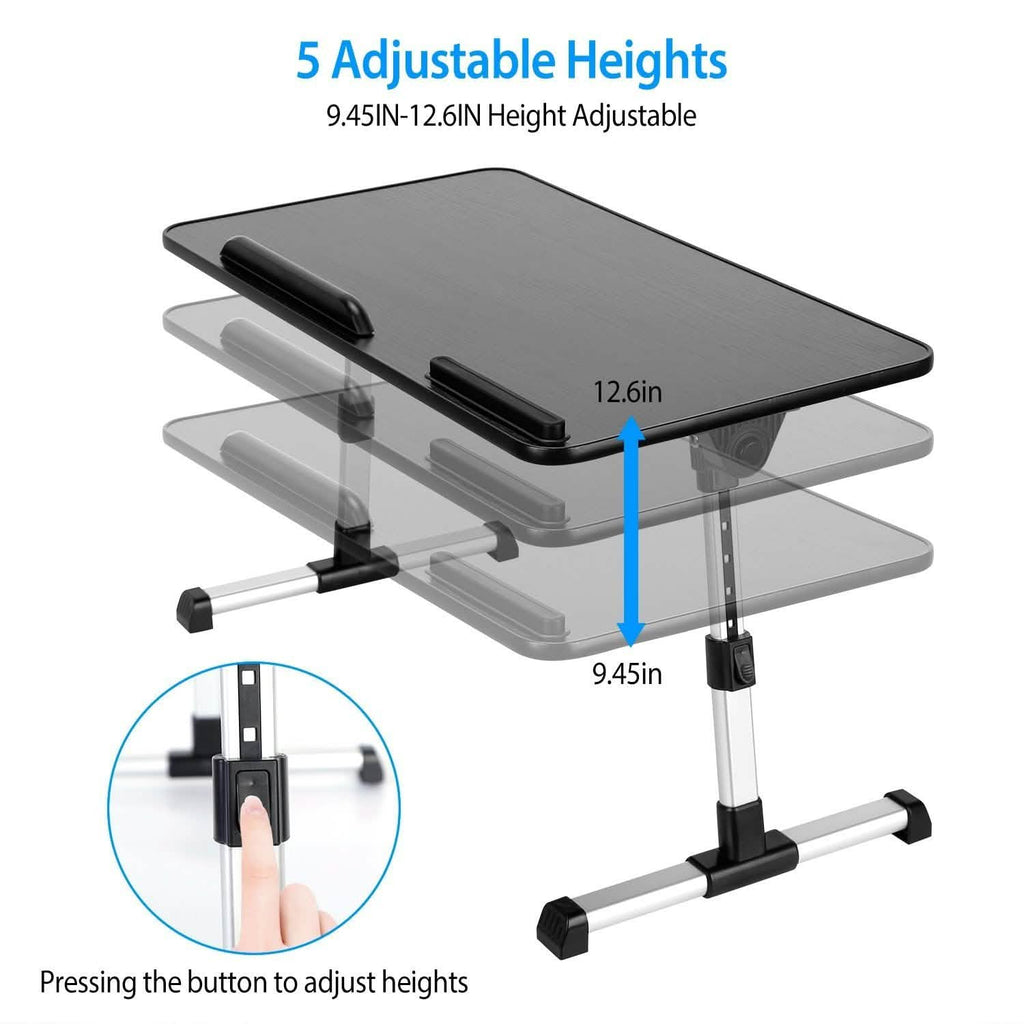 Foldable Laptop Stand with Adjustable Height Angle