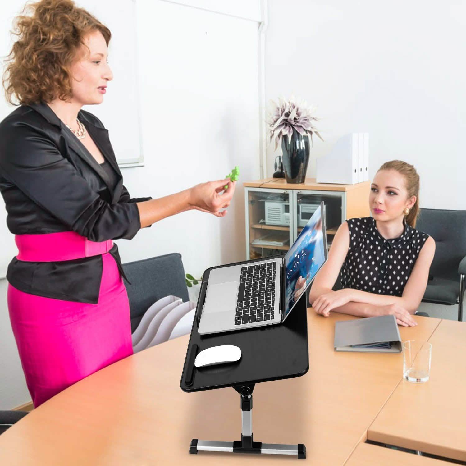 Foldable Laptop Stand with Adjustable Height Angle
