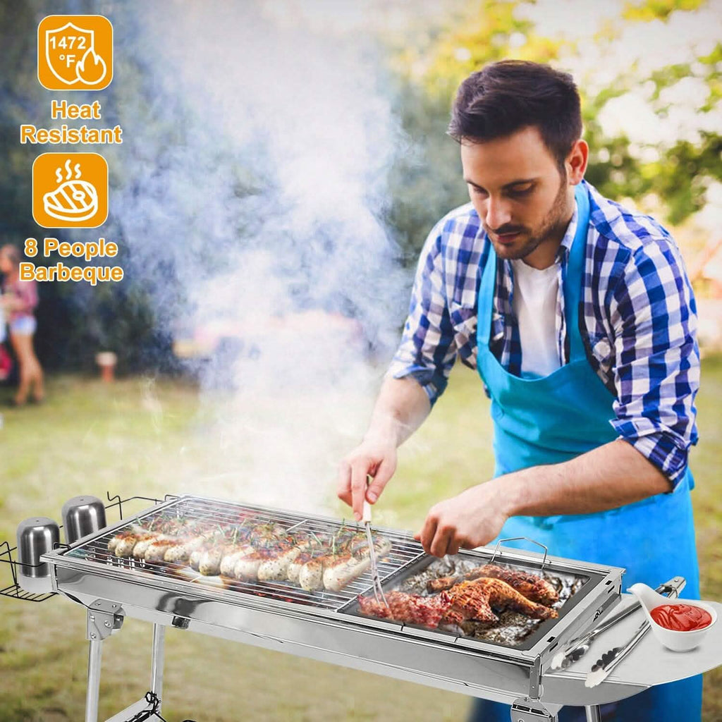Barbecue portable pliable