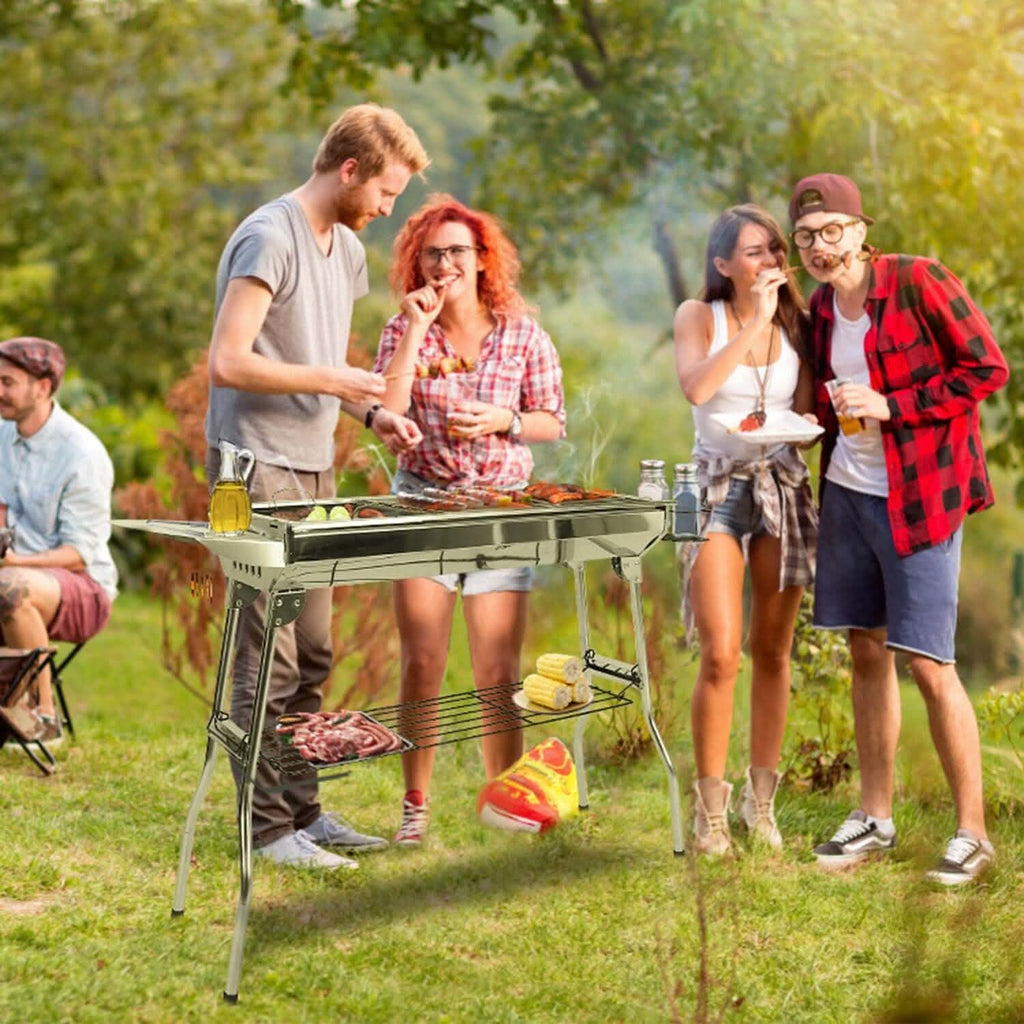 Barbecue portable pliable
