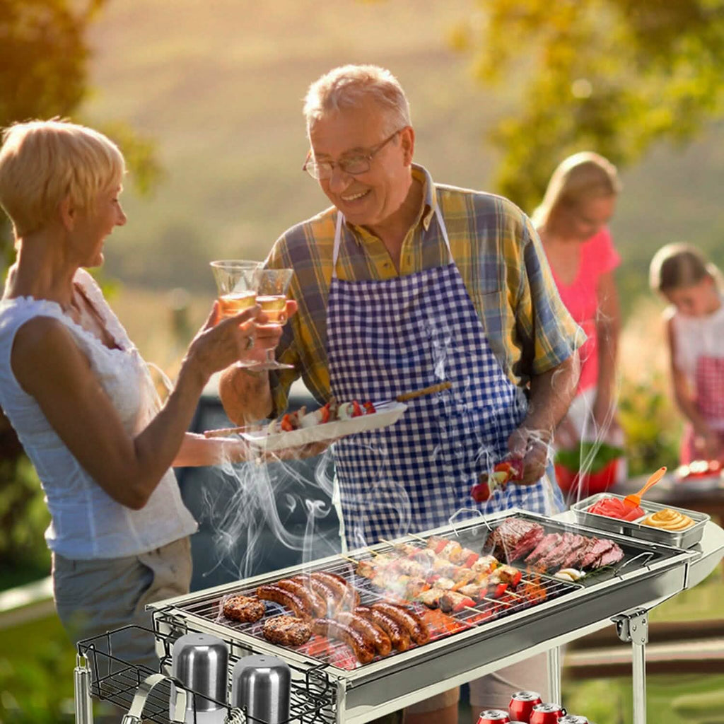 Barbecue portable pliable