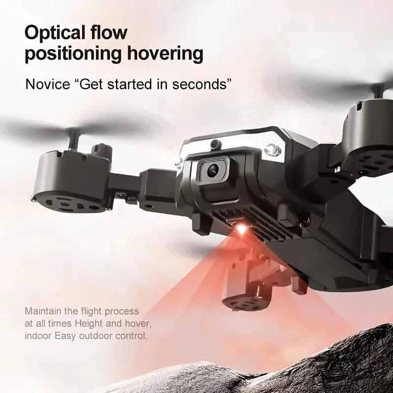 Foldable Quadcopter Mini Drone With Dual Cameras