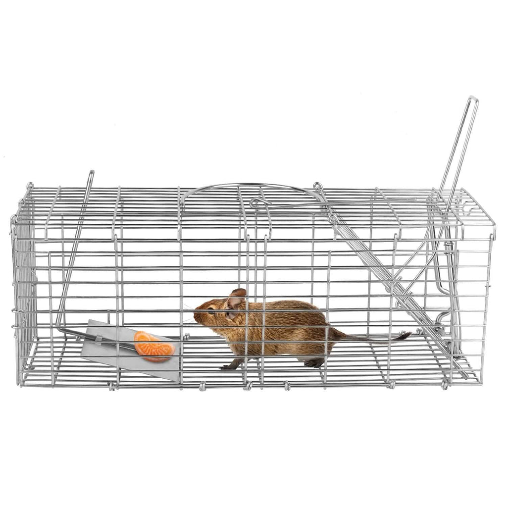 Piège à rat pliable, cage de capture vivante pour rongeurs (capture sans cruauté)