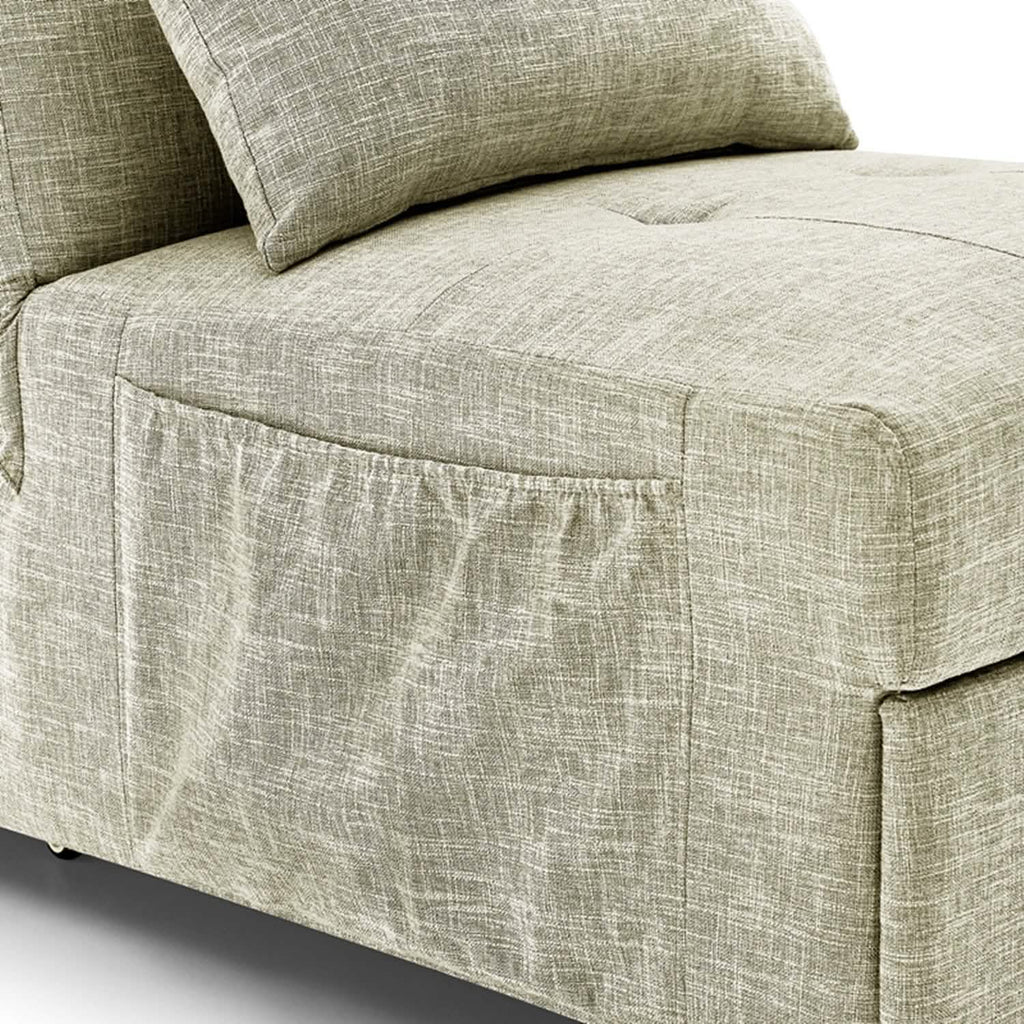 Canapé-lit pliant ottoman convertible rembourré