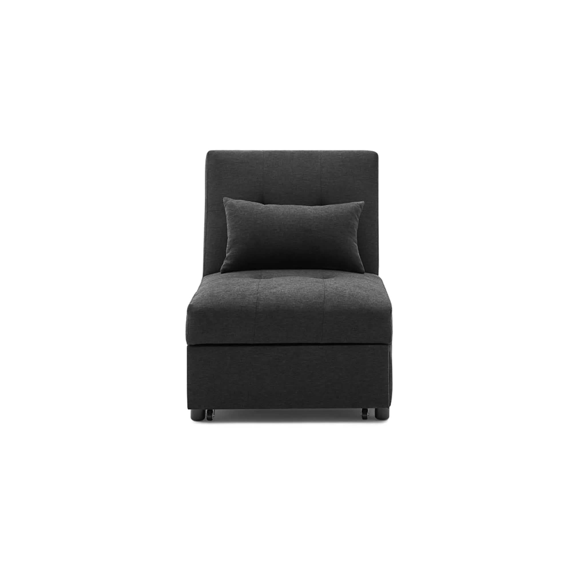 Canapé-lit pliant ottoman convertible rembourré