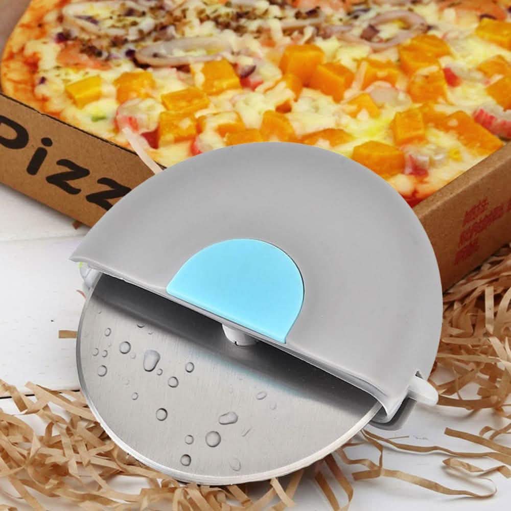 Roulette à pizza professionnelle en acier inoxydable de qualité alimentaire