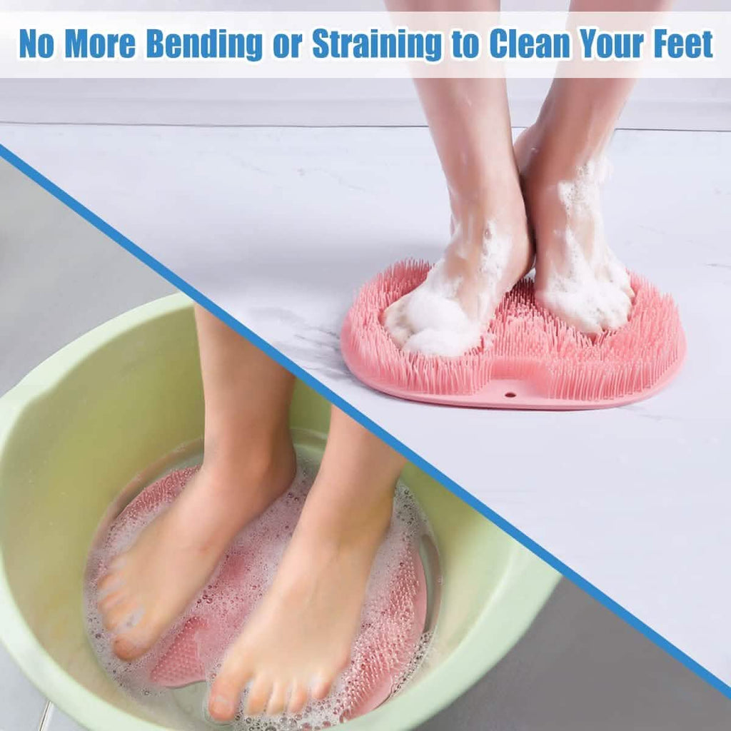 Foot Scrubber Back Brush Bathroom Massager