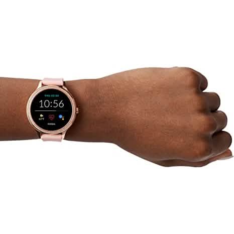 Montre connectée à écran tactile Fossil 42MM Gen 5E en acier inoxydable
