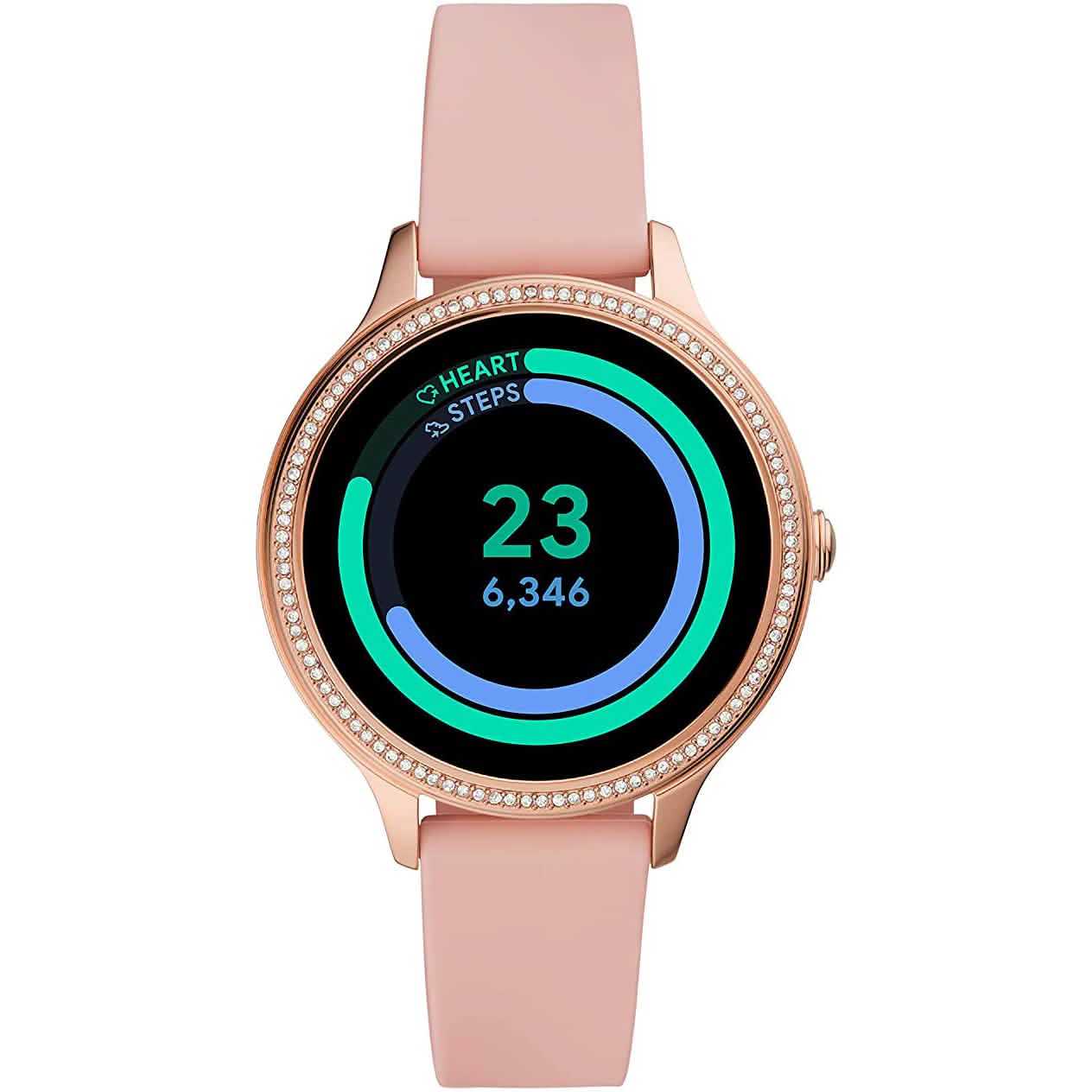 Montre connectée à écran tactile Fossil 42MM Gen 5E en acier inoxydable