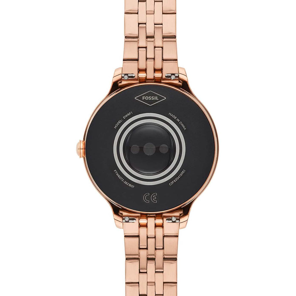 Fossil 42mm Gen 5E Stainless Steel Touchscreen Smart Watch with Heart Rate