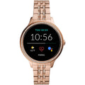 Fossil 42mm Gen 5E Stainless Steel Touchscreen Smart Watch with Heart Rate