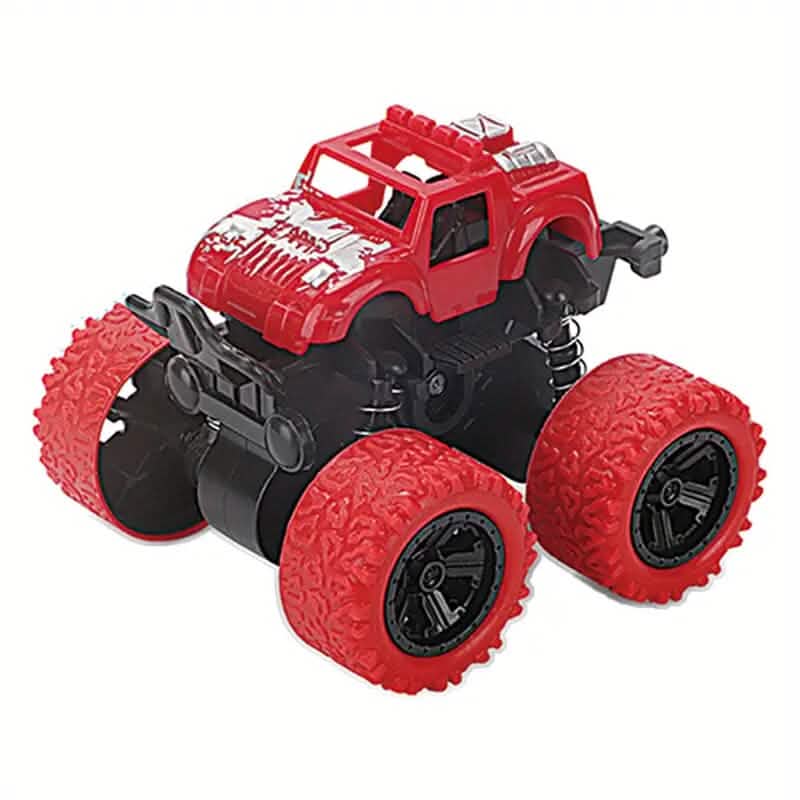 Voiture jouet tout-terrain à inertie 360° quatre roues motrices bidirectionnelle