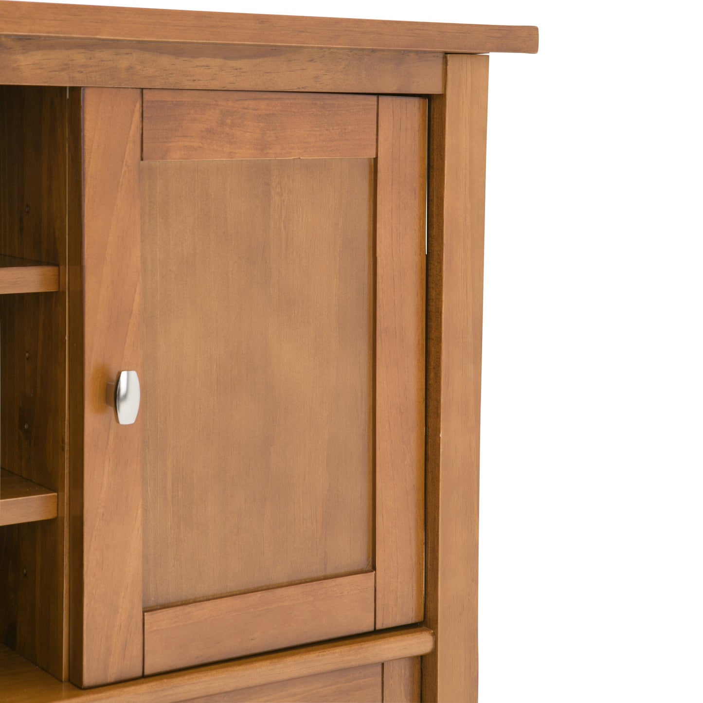 Warm Shaker 47 Inch Wide Solid Wood TV Stand