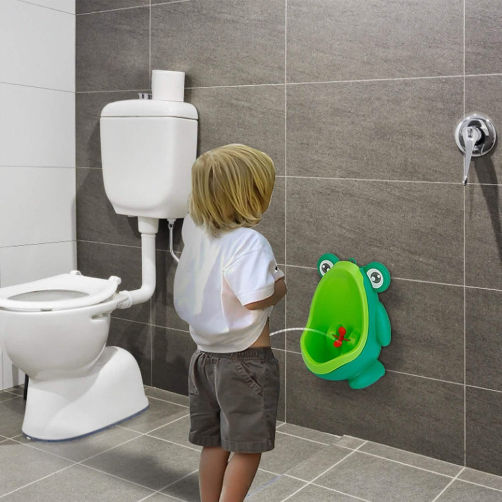 Pot urinoir d'apprentissage grenouille avec cible amusante pour enfants