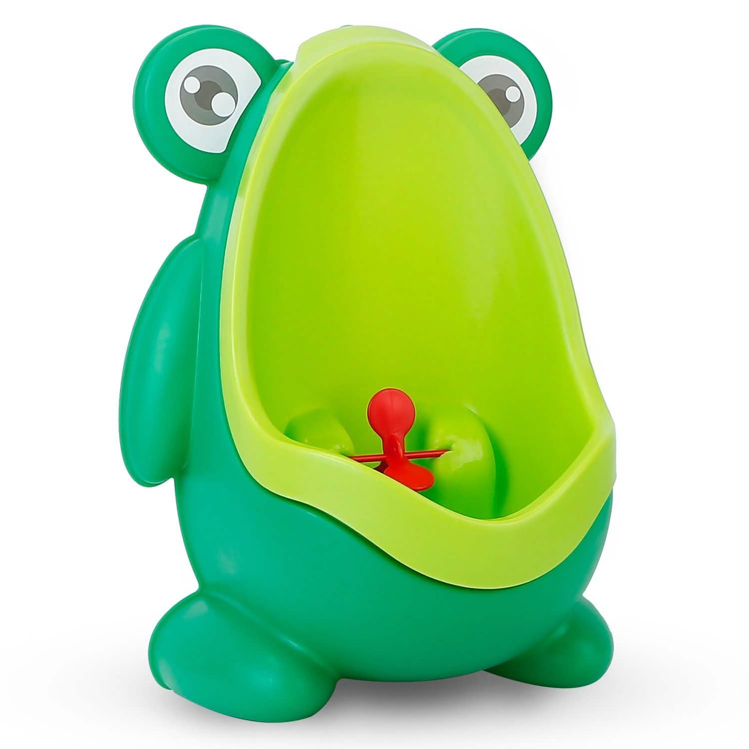 Pot urinoir d'apprentissage grenouille avec cible amusante pour enfants