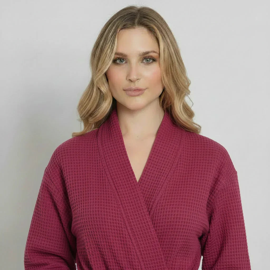 Waffle Robe Womens – Lightweight, Quick-Dry Spa Comfort