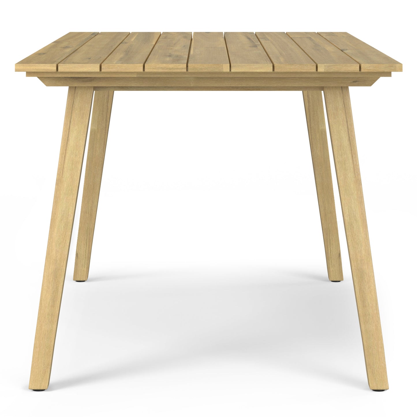 Kona Outdoor Dining Table - Light Teak