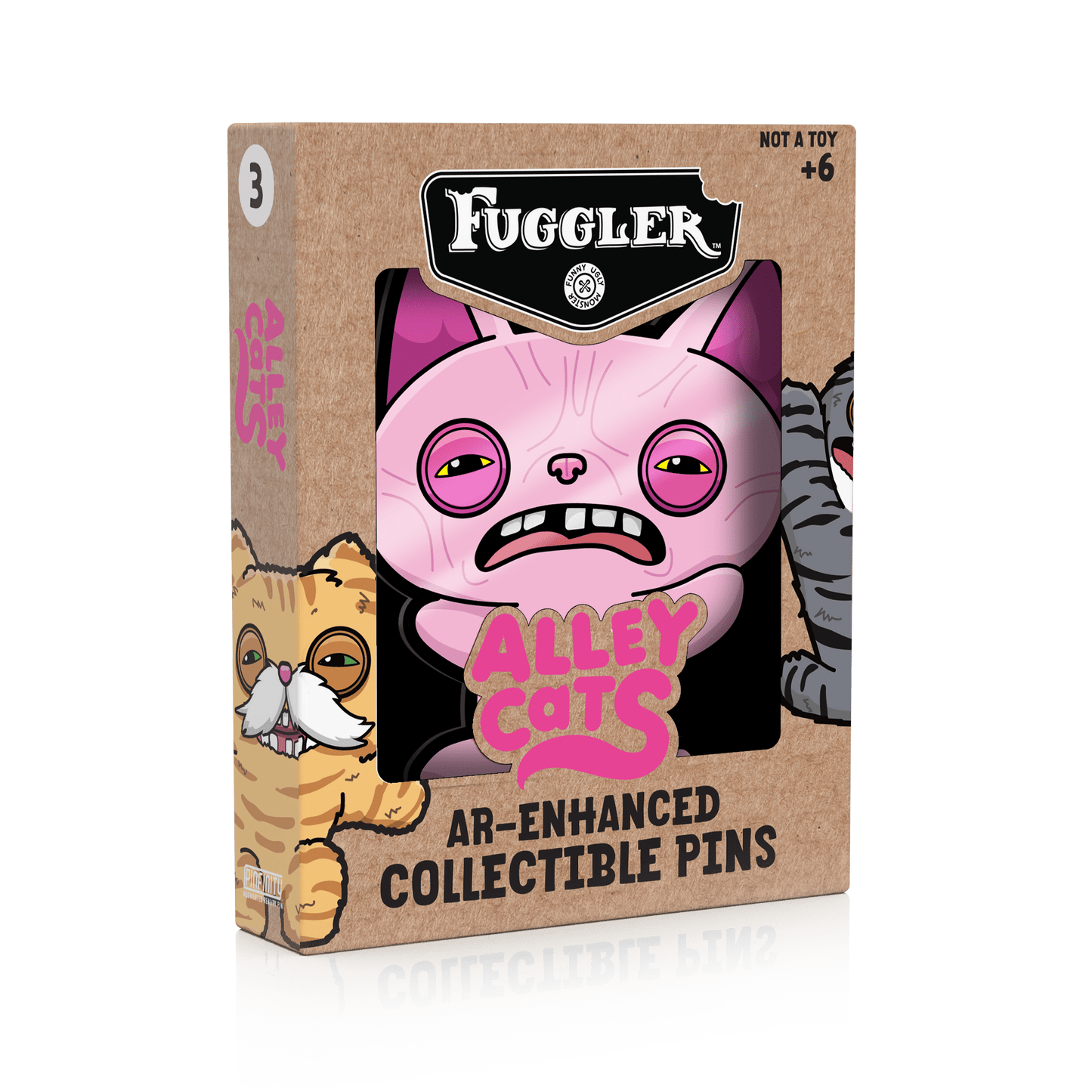 Fuggler - Alley Cats Wrinkle McStinkles AR Pin