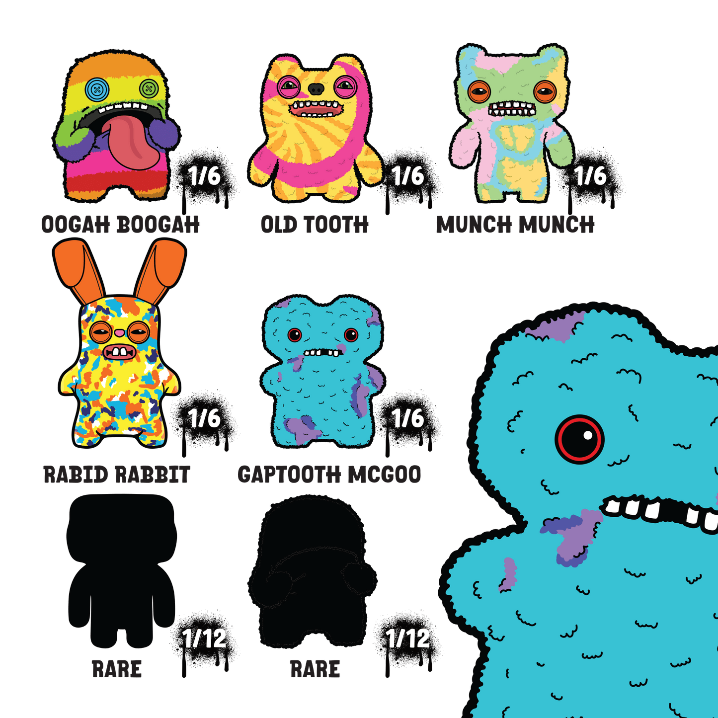 Fuggler - Wave 1 Blind Box AR Pin