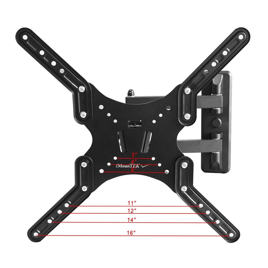 Full-Motion Articulating Wall Mount for 23"-55" TVs