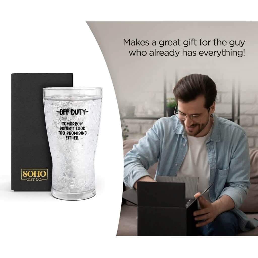 Funny Freezer Cup Double Walled Chiller Mug for Iced Cold Drinks