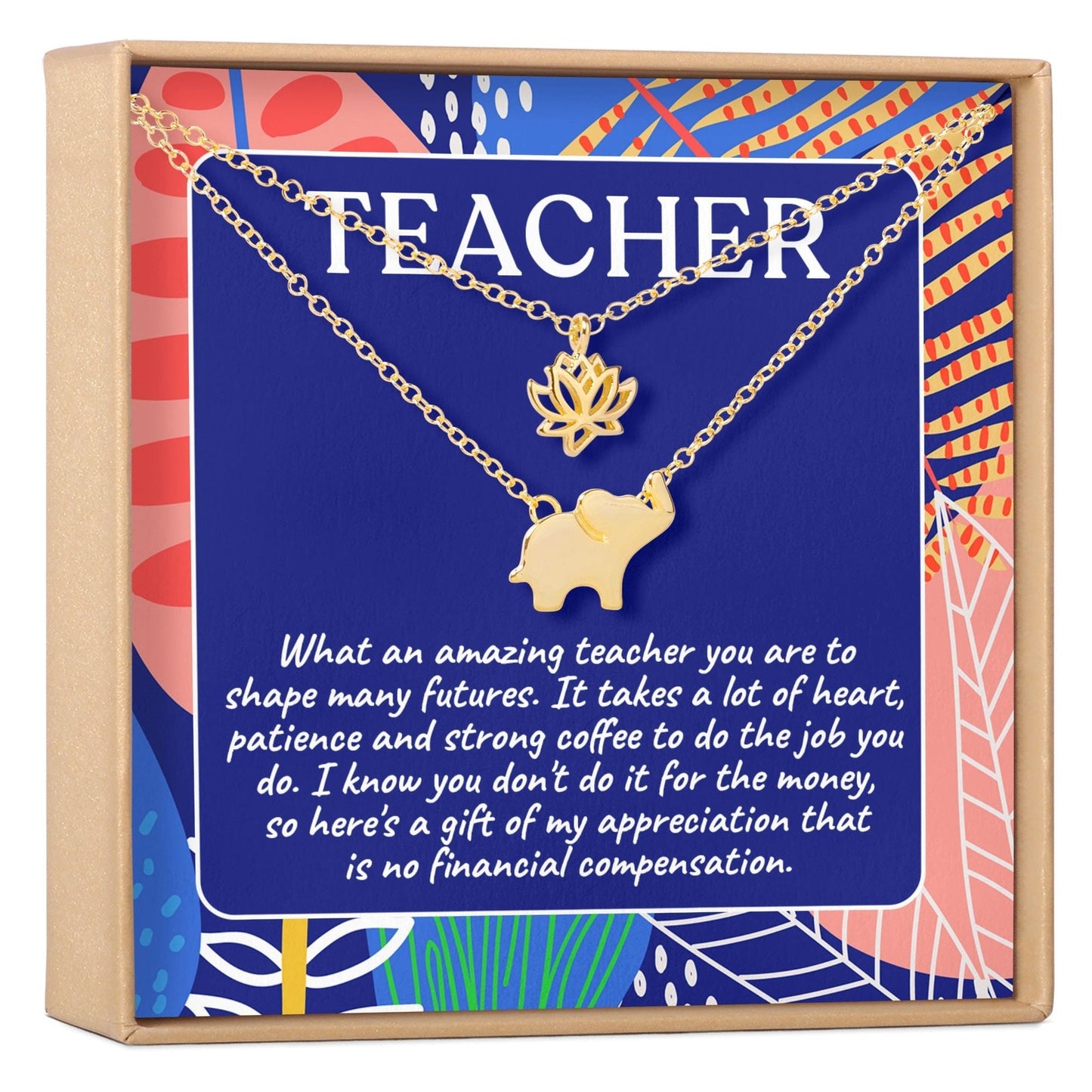 Funny Teacher Necklace, Multiple Styles Jewelry
