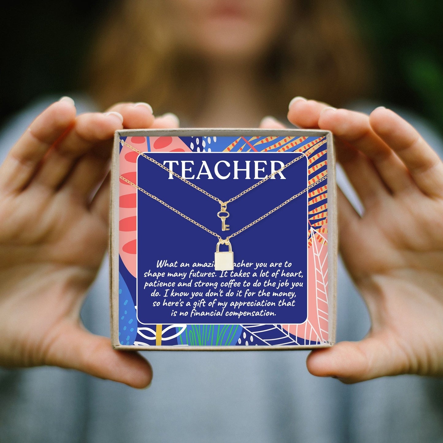 Funny Teacher Necklace, Multiple Styles Jewelry