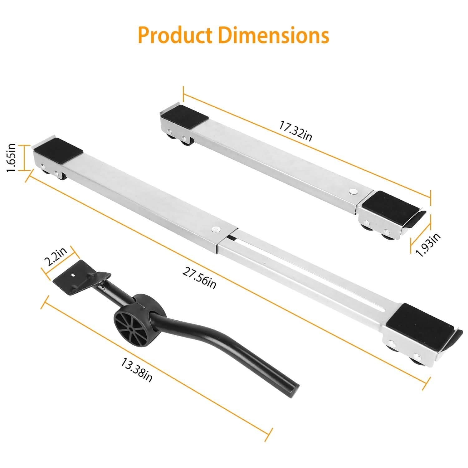Furniture Dolly Mobile Roller Extendable Base Stand