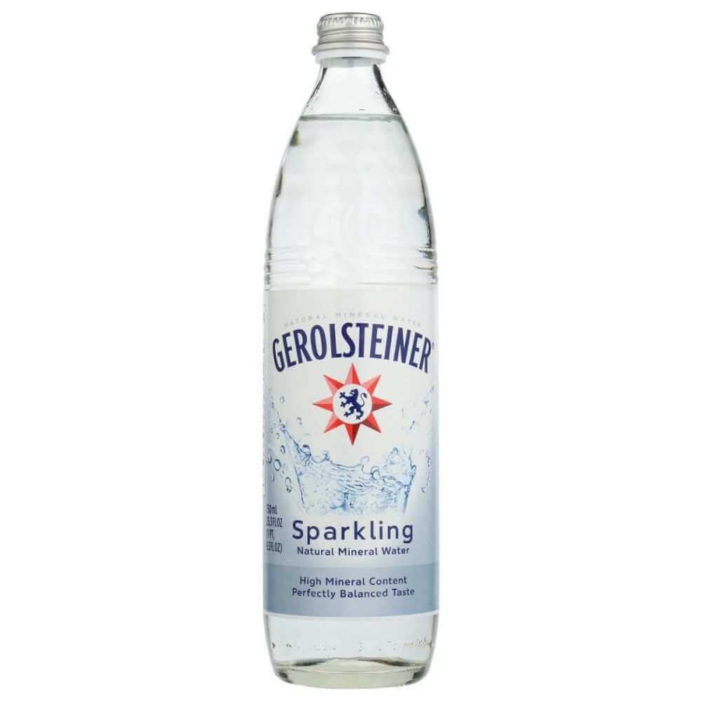GEROLSTEINER Sparkling Mineral Water 750ml | Carbonated Spring Water