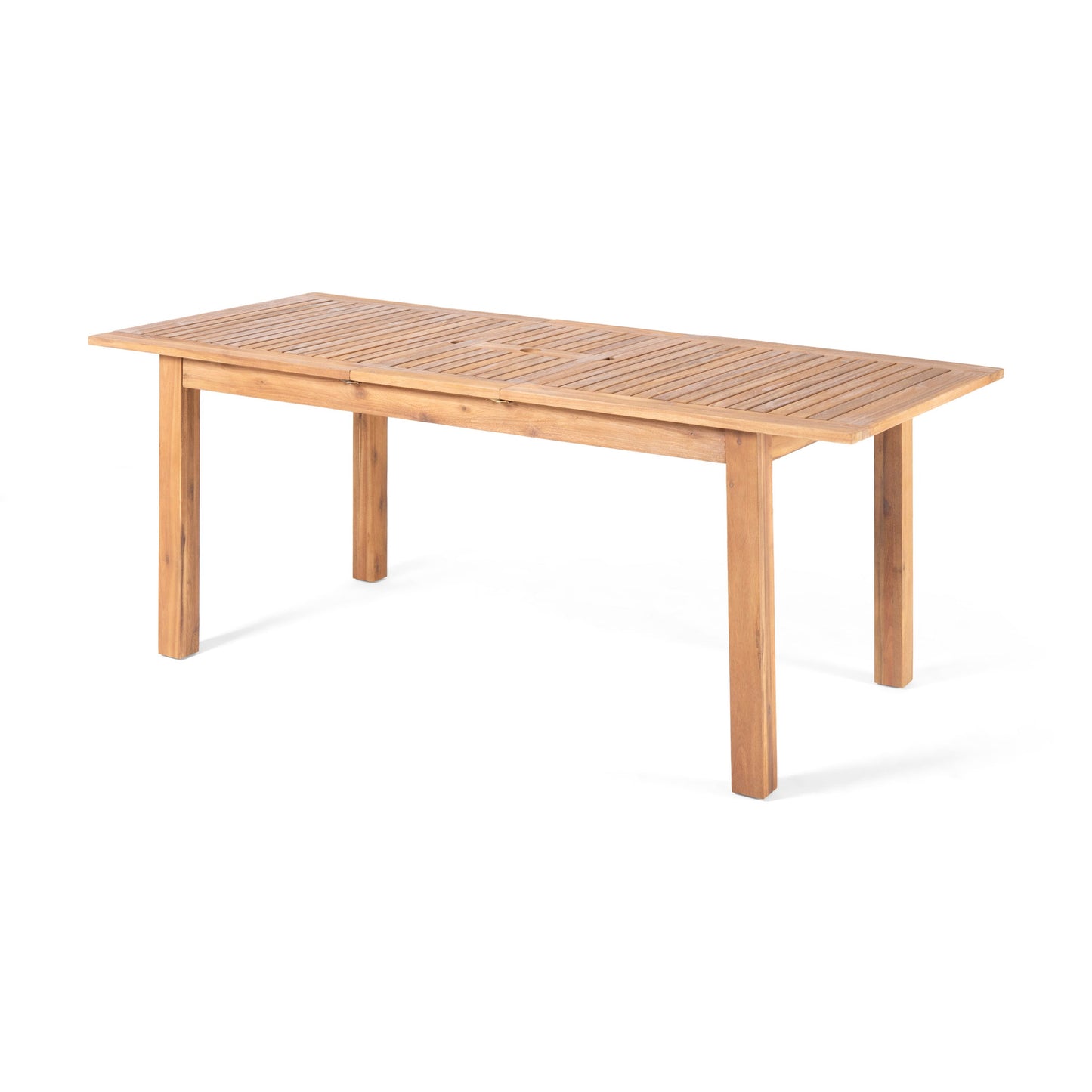 Outdoor Expandable Acacia Wood Dining Table