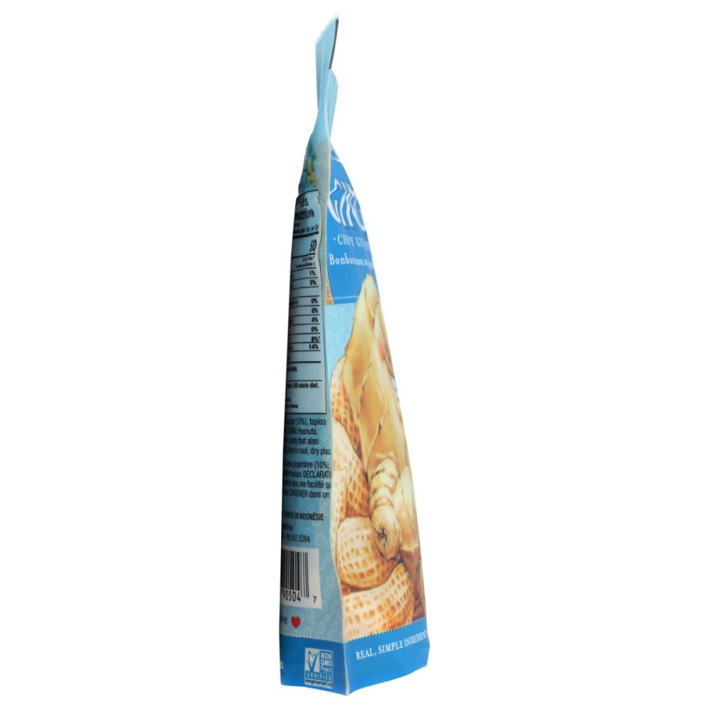 THE GINGER PEOPLE: Gin Gins Peanut Ginger Chews, 3 oz