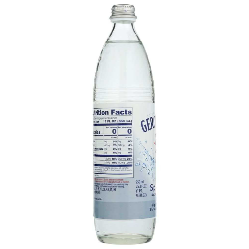 GEROLSTEINER Sparkling Mineral Water 750ml | Carbonated Spring Water