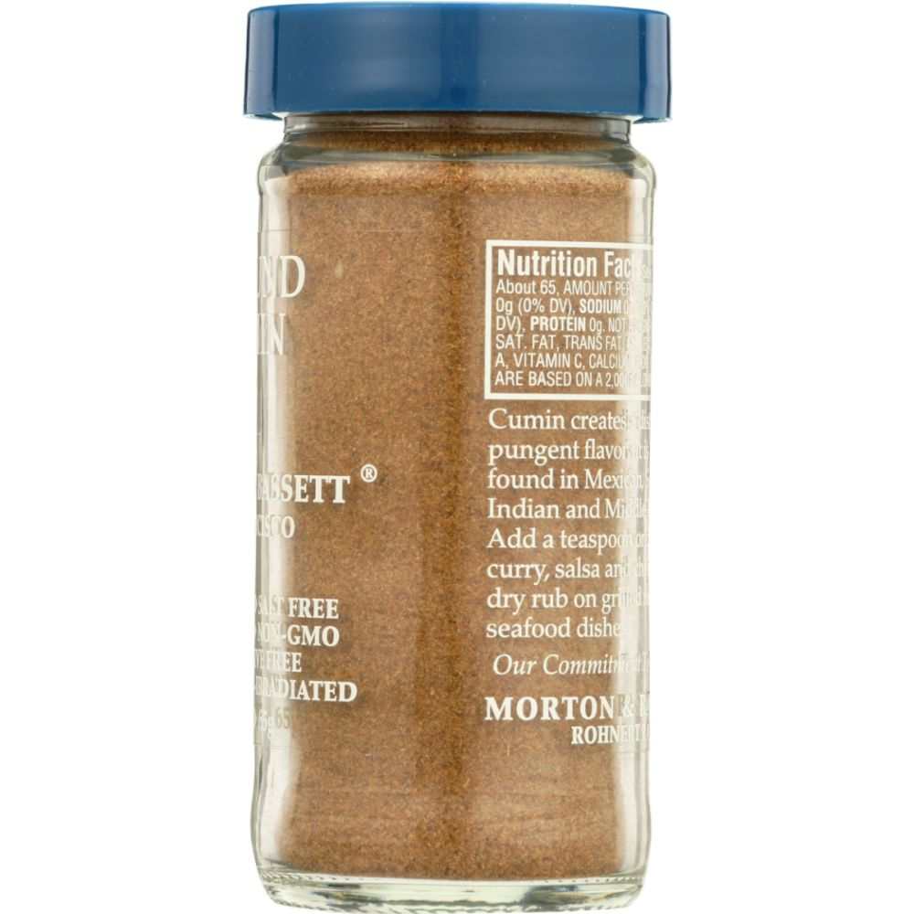 MORTON & BASSETT Cumin Ground - 2.3 oz | Essential Spice for Cooking