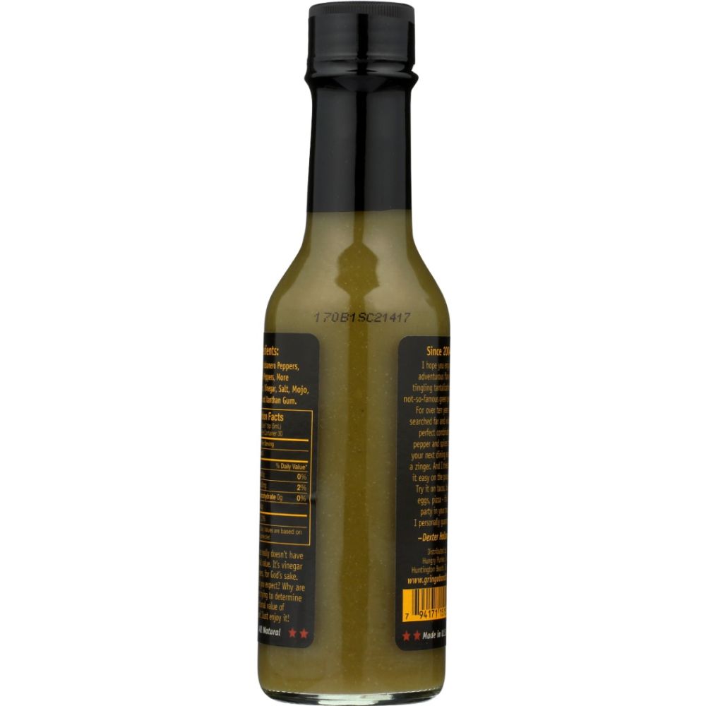 GRINGO BANDITO: Green Habanero Hot Sauce, 5 fo