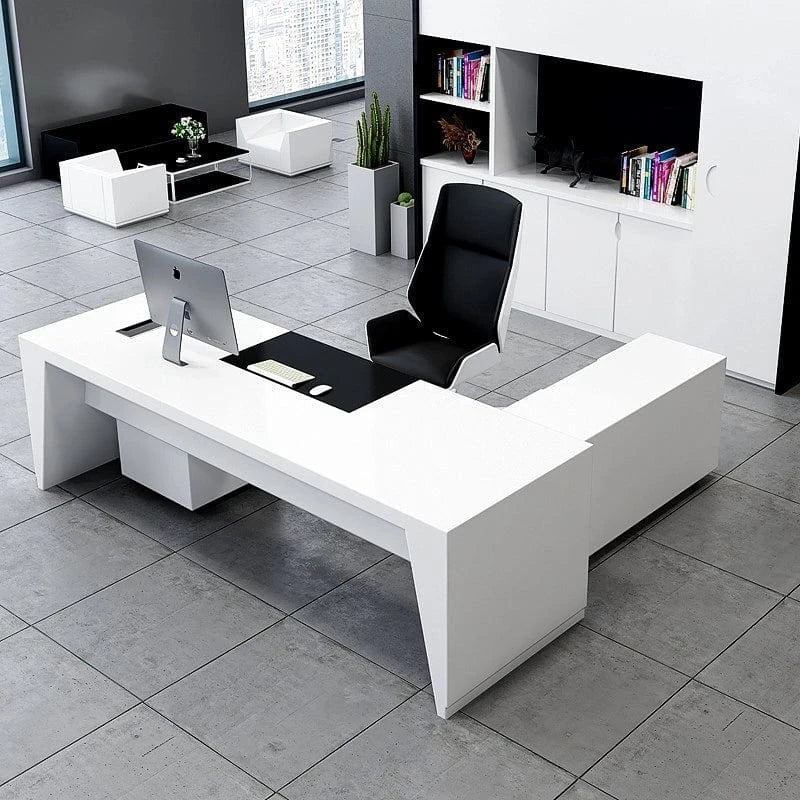 Newton · Executive Desk w/ Mobile Storage