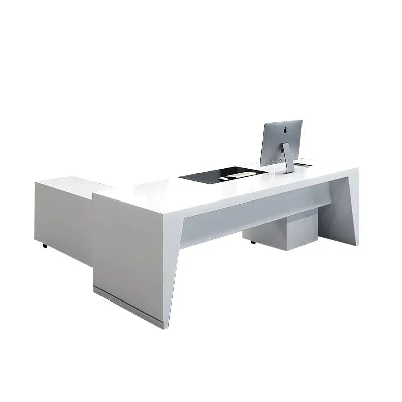 Newton · Executive Desk w/ Mobile Storage