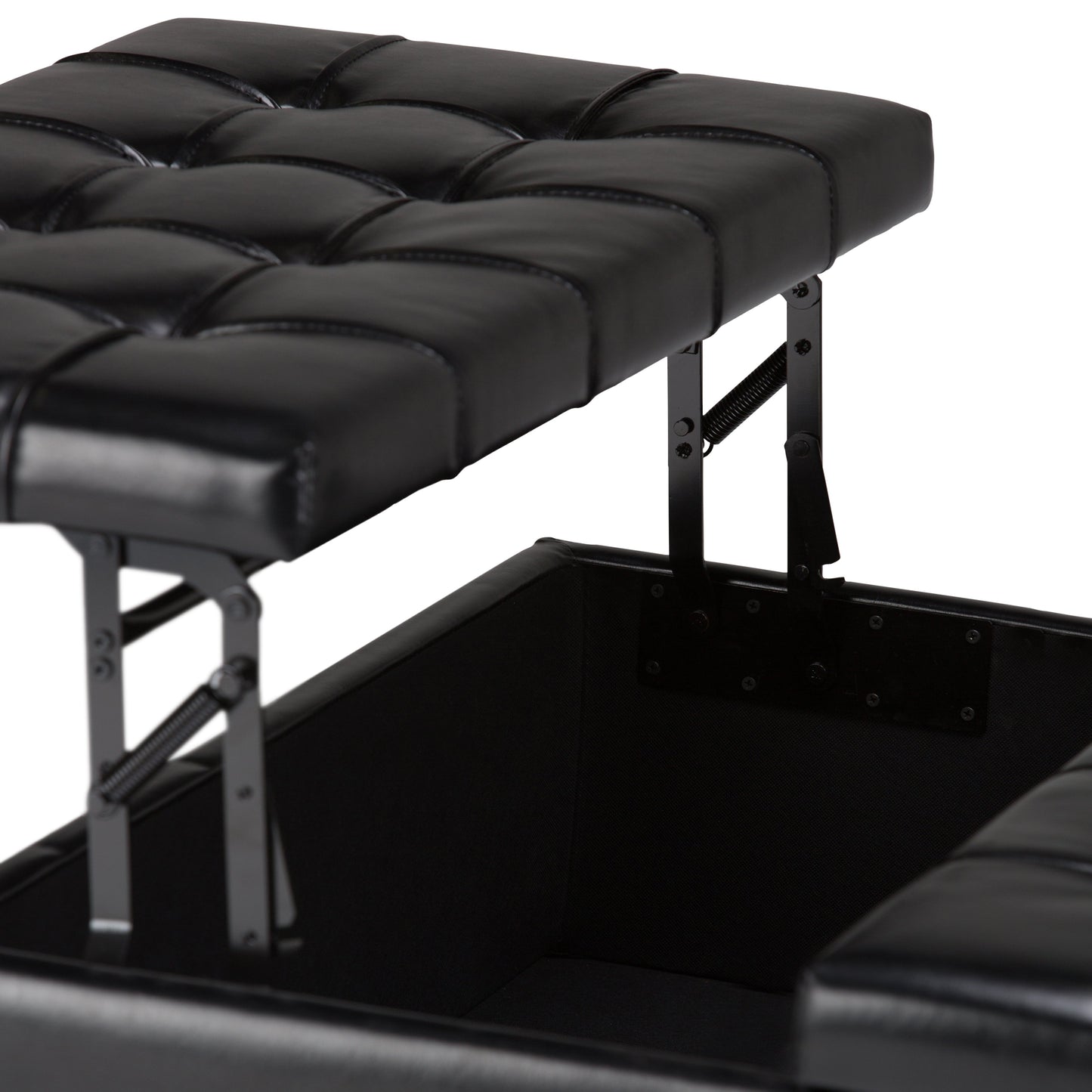 Harrison 36 Inch Wide Coffee Table Storage Ottoman