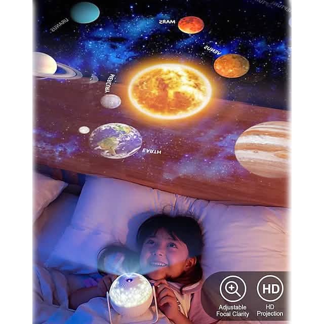 Veilleuse projecteur galaxie