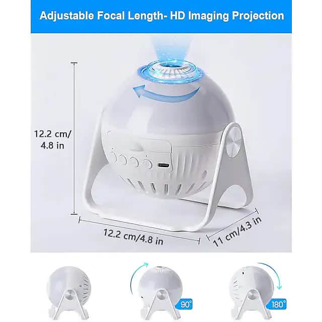 Veilleuse projecteur galaxie