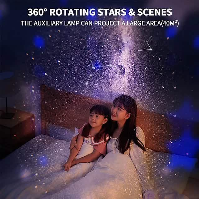 Veilleuse projecteur galaxie