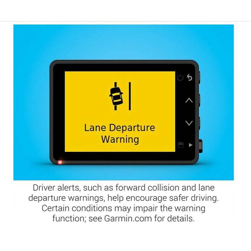 Garmin Dash Cam 67W 1440p 180° FOV Commande Vocale Compacte et Discrète