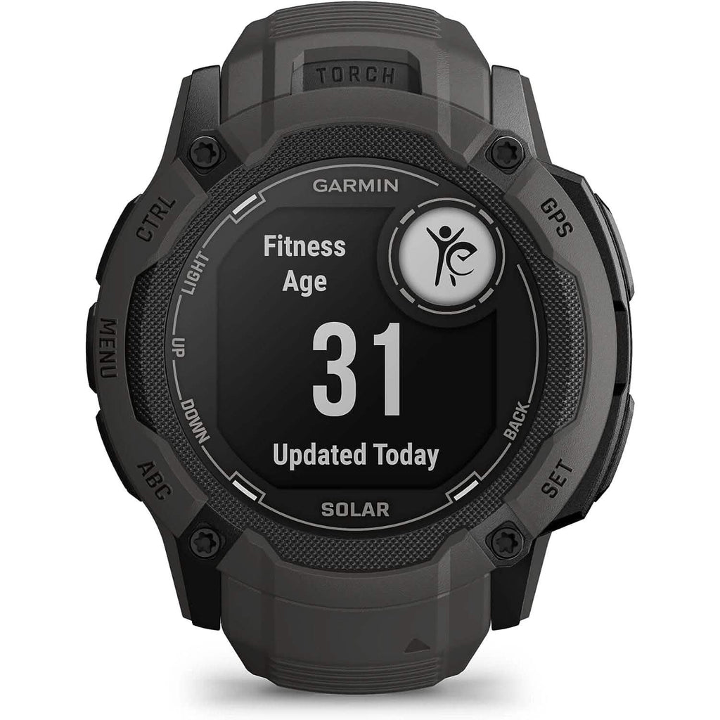 Garmin Instinct 2X Solar Rugged GPS Smartwatch  (Refurbished)