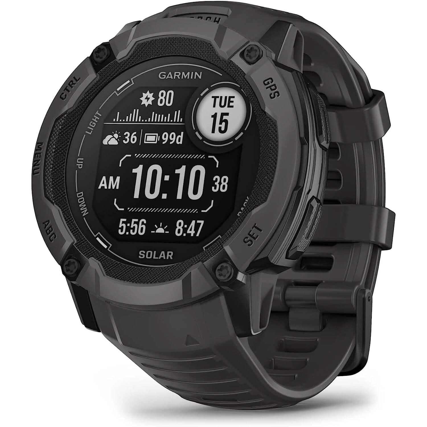 Garmin Instinct 2X Solar Rugged GPS Smartwatch  (Refurbished)