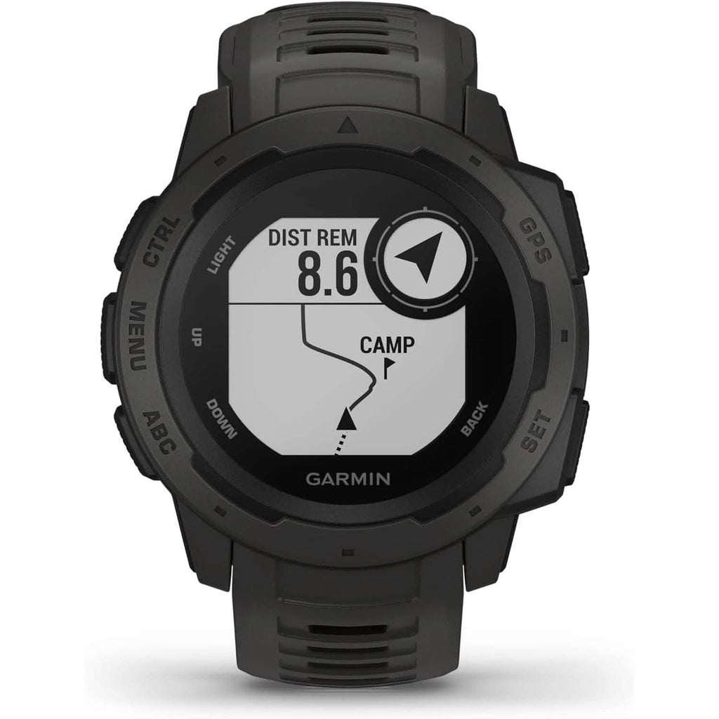 Garmin Instinct, Rugged Outdoor Watch with GPS  (Refurbished)