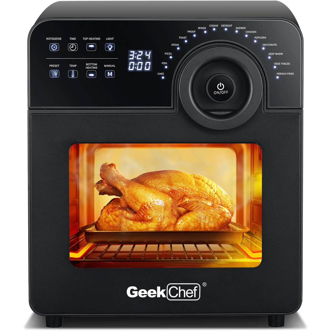 Geek Chef 電気エアフライヤーオーブン