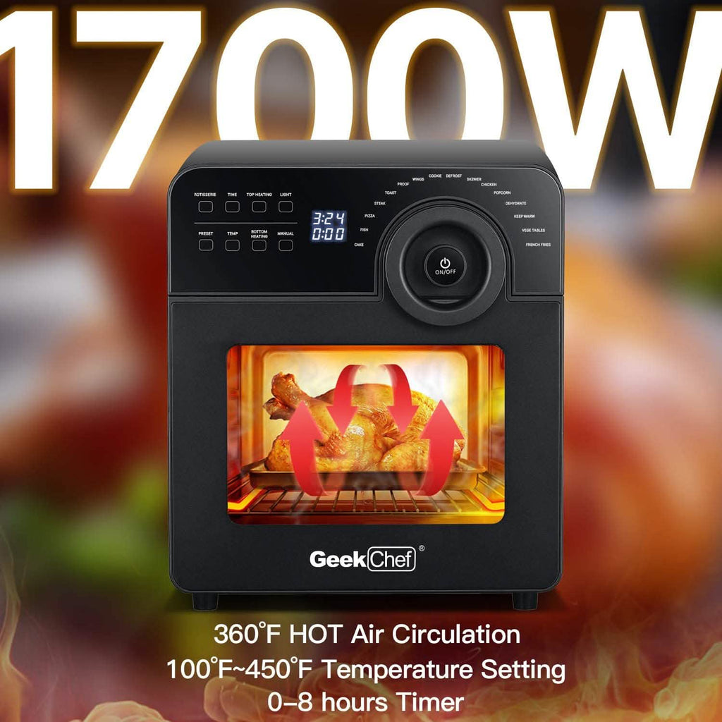 Geek Chef 電気エアフライヤーオーブン