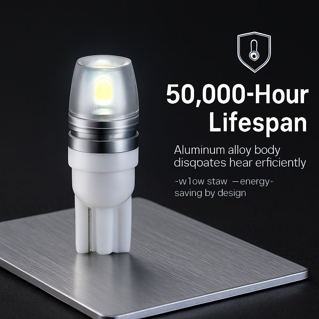 T10 LED Bulbs for License Plate and Interior Lighting