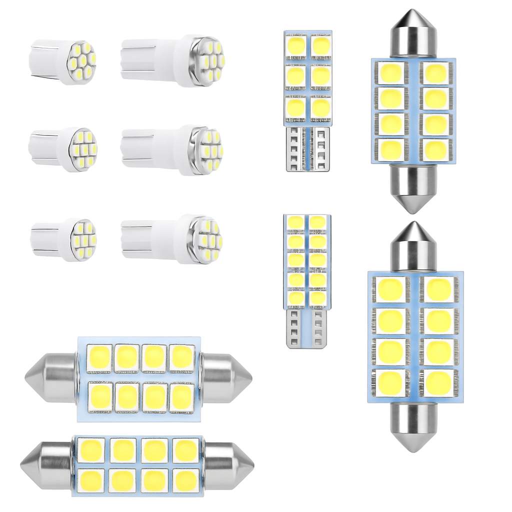 Festoon LED Interior Light Kit for Dome, Map, Trunk